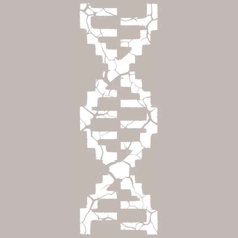 DNA Strang Gebrochen Risse