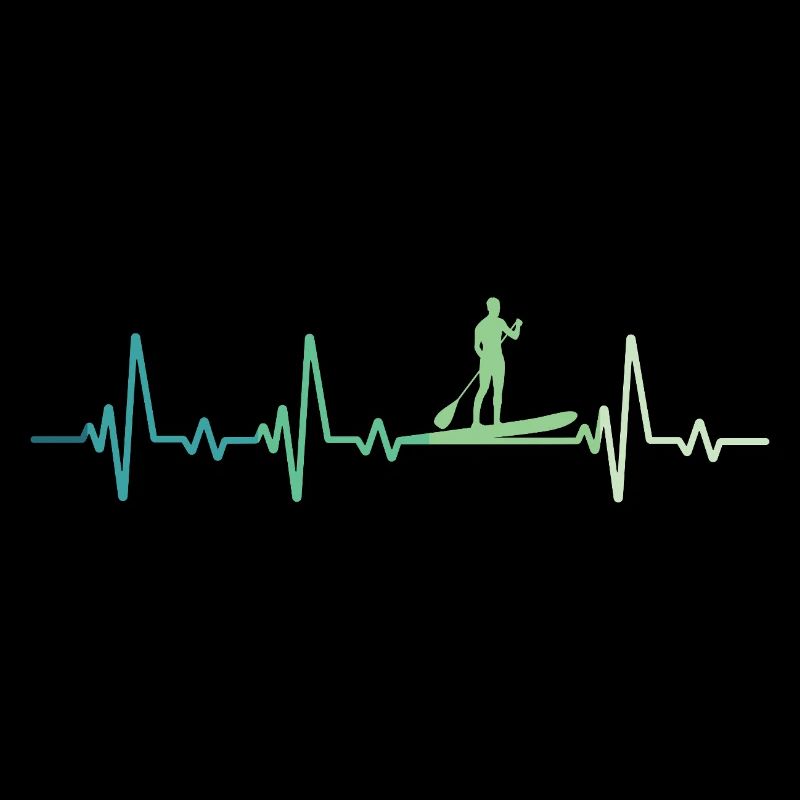 Stand up paddle heartbeat 