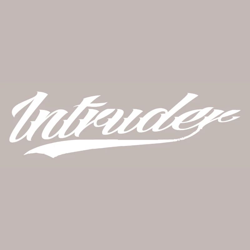 intrus hacker intrus clan sticker ordinateur