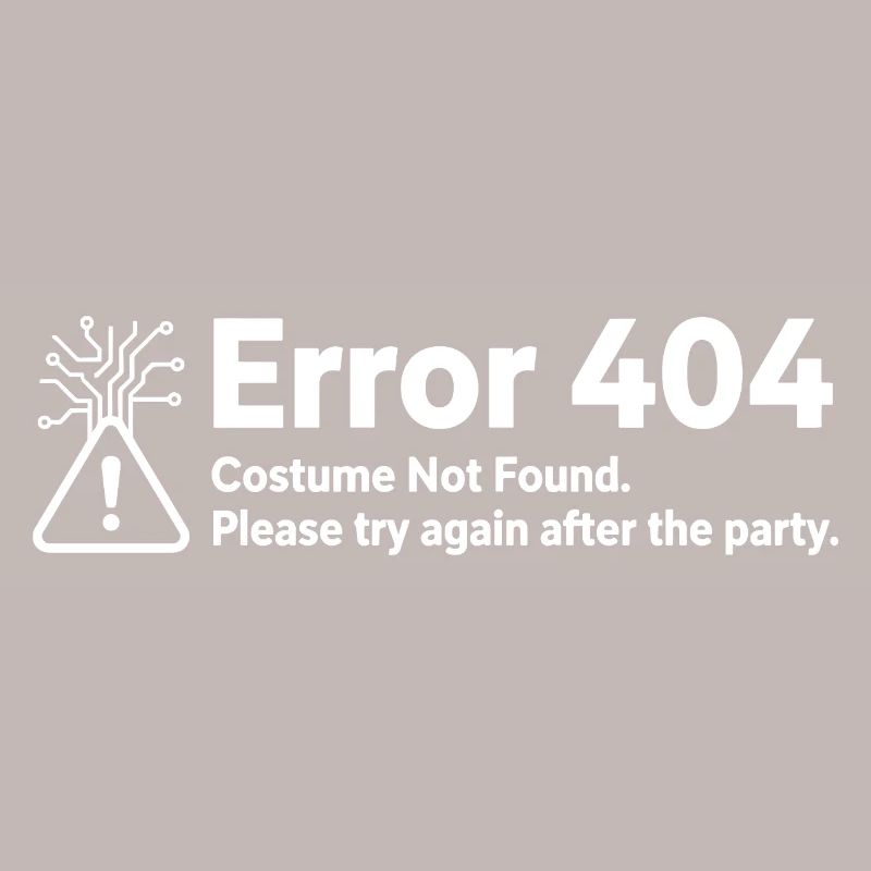 Error 404 Costume Not Found