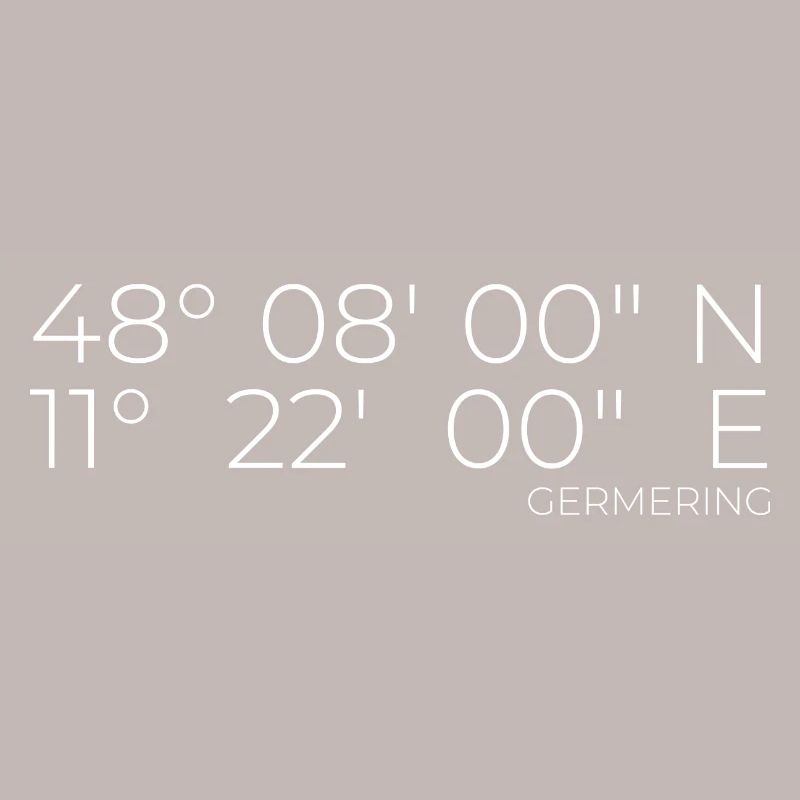 Coordonnées Germering, Bavière