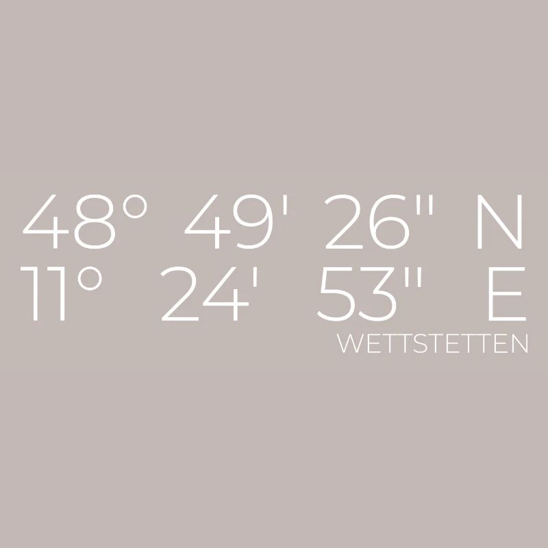 Coordinates Wettstetten