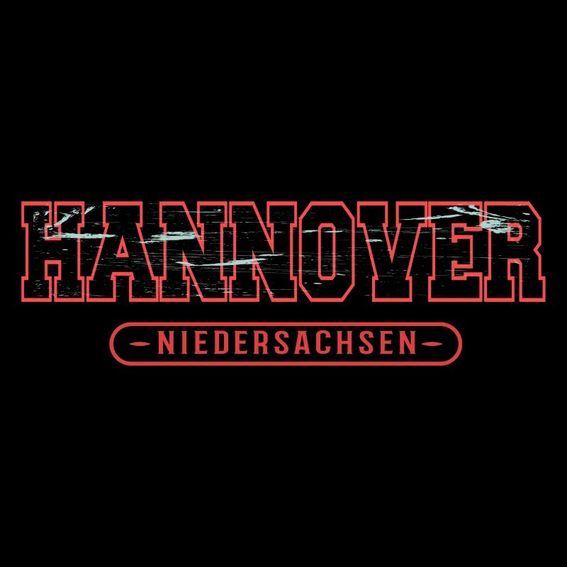 Hanover Lower Saxony Outline