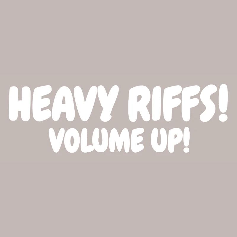 Riffs lourds Volume élevé