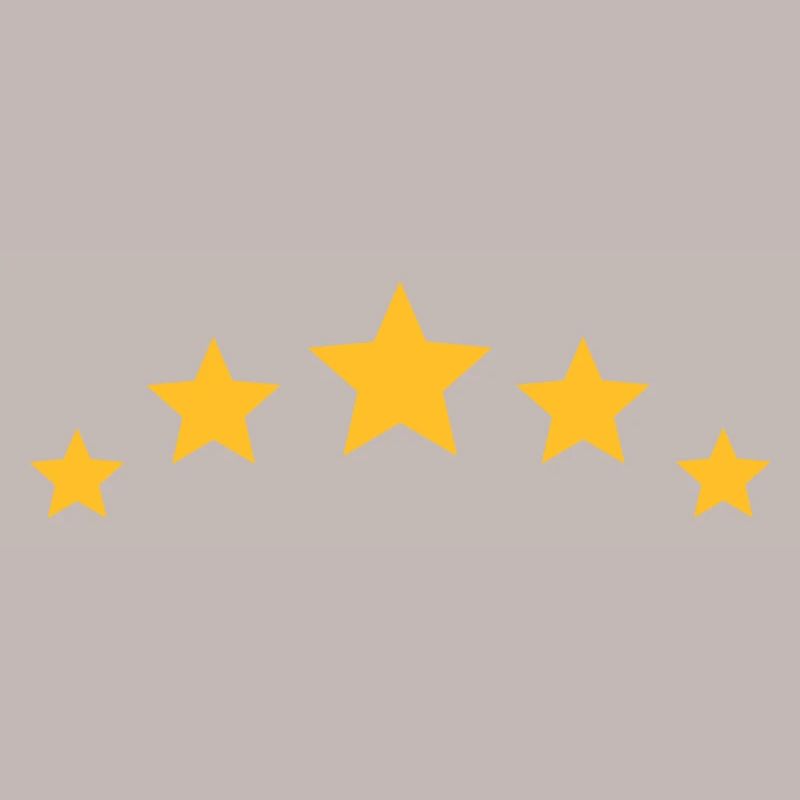 Étoiles - 5 étoiles (5 points) | Vectorale