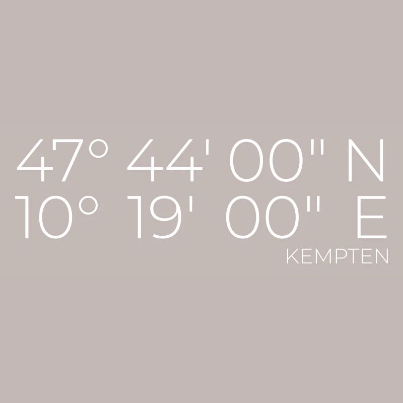 Coordinates Kempten