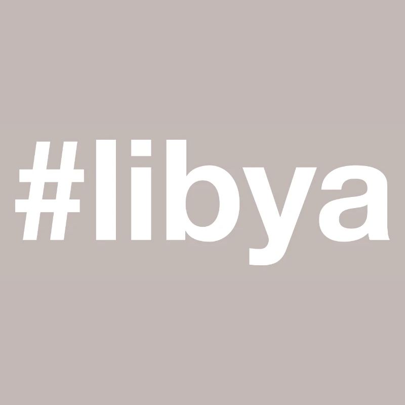 LIBYE Hashtag Libyen