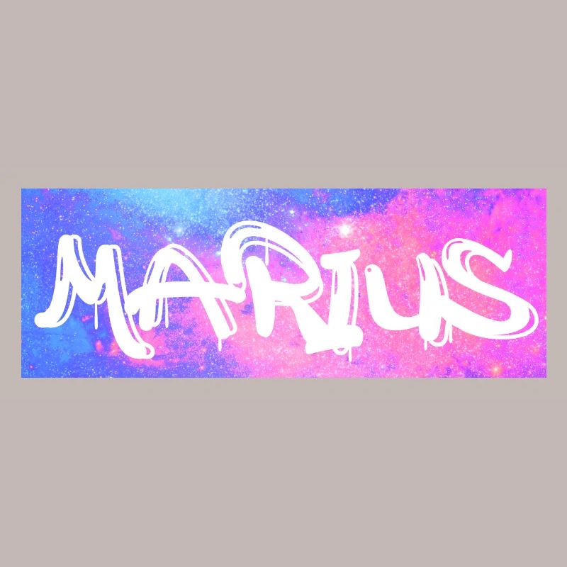 Marius Name Gift Gift Idea Galaxy