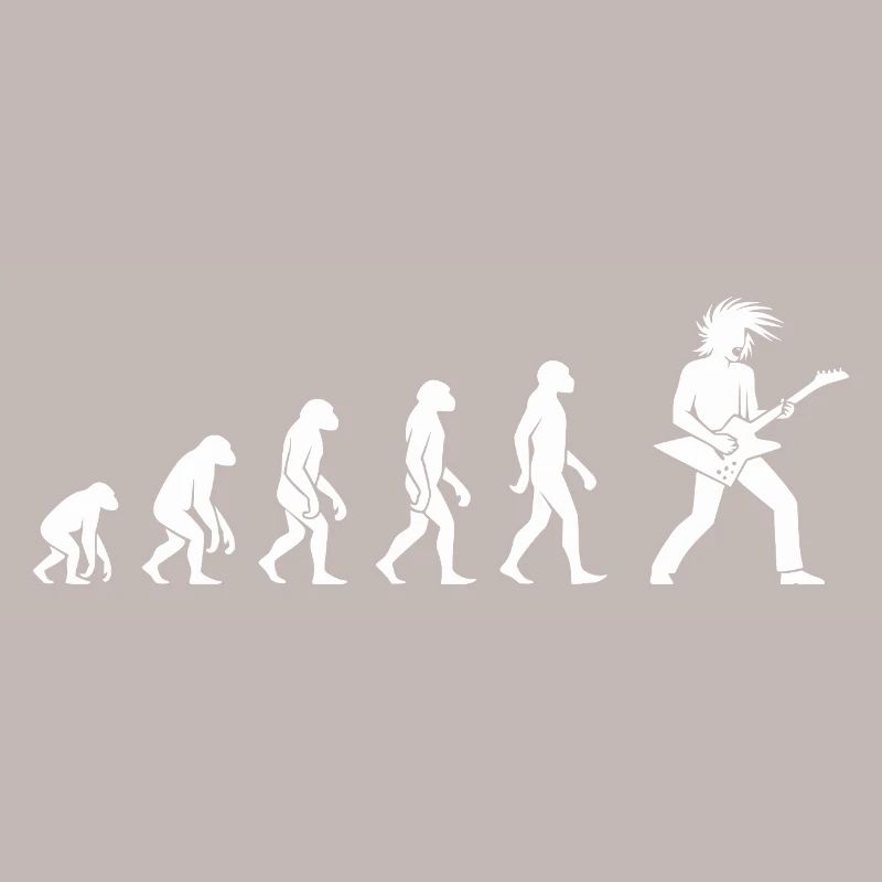 Evolution der Gitarrenkunst Rock n Roll