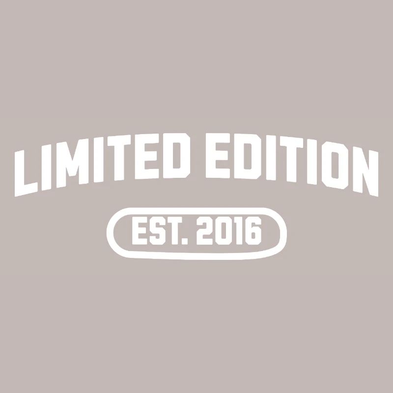 Édition limitée anniversaire 2016