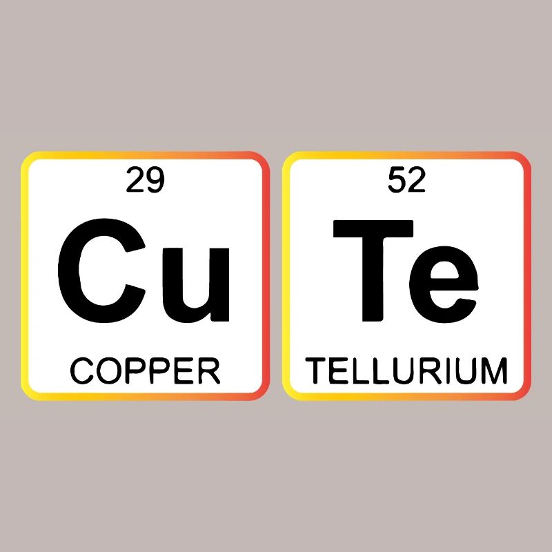 Cute Chemistry Periodic Table