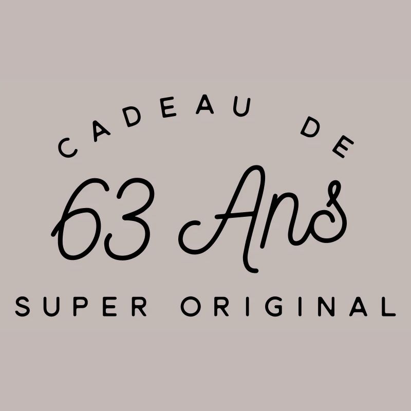 Cadeau 63 ans 