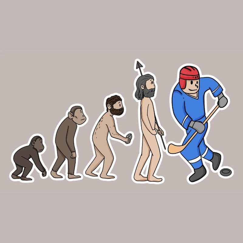 Evolution Eishockeyspieler 