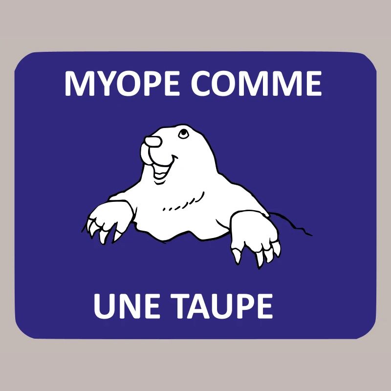 Short-sighted as a mole
