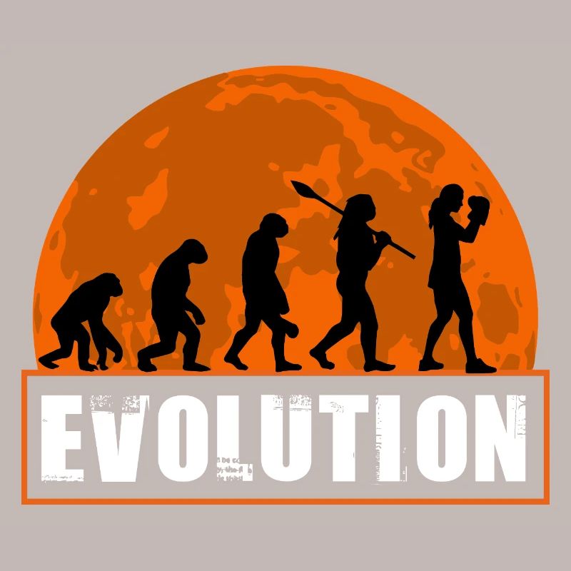 Boxe Evolution Boxeuse Fille Combat Boxe Boxe