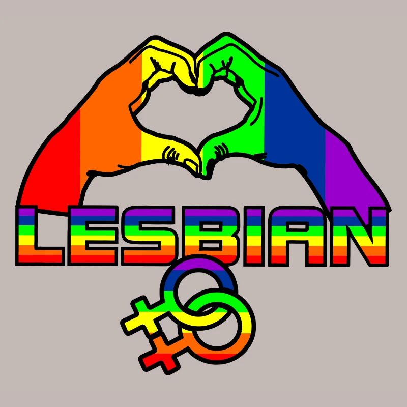 Rainbow lesbies fier logo 4