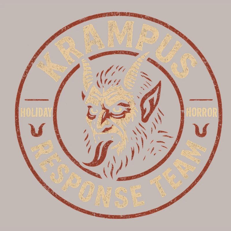 Équipe d’intervention Krampus Cryptide drôle Krampus