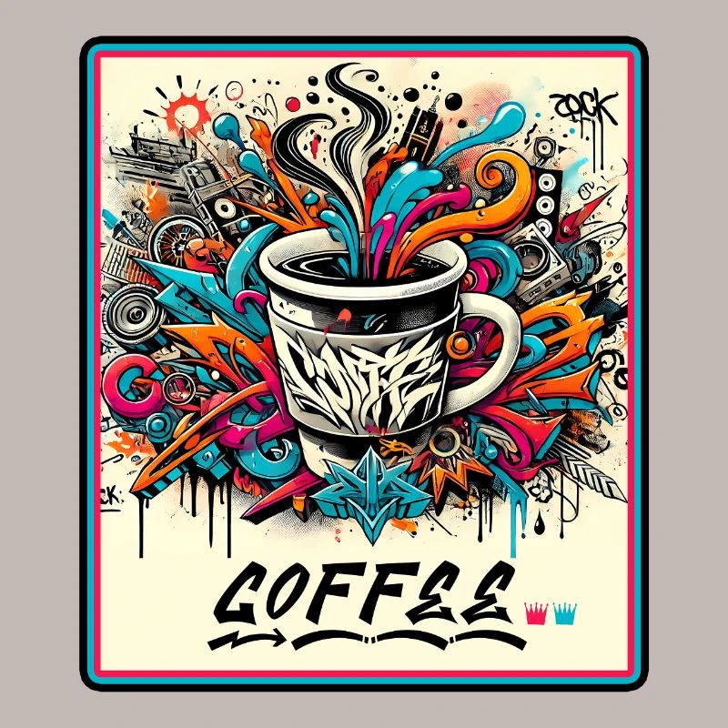 Coffee Graffiti Explosion