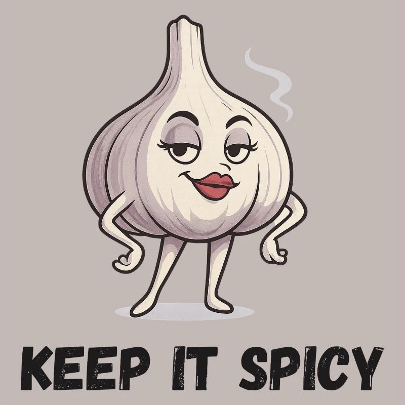 Garlic Charm Keep It Spicy Garlic Vegetables