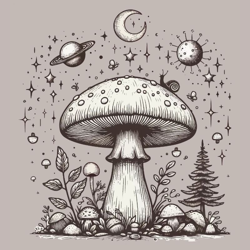 Toadstool Mushroom Psilo