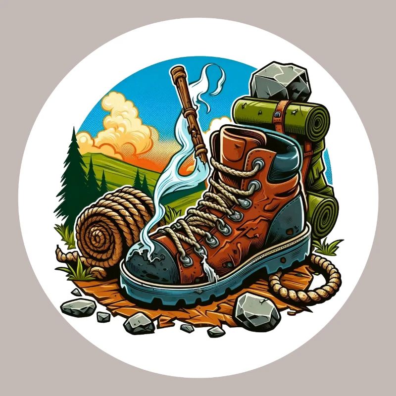 Qualmender Wanderschuh