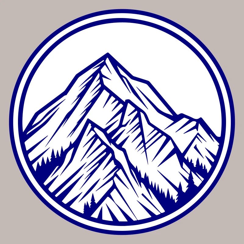 Mountains Symbol Rocks