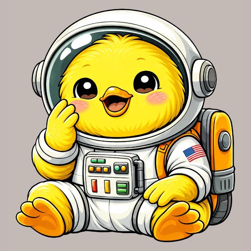 Poulet mignon, Astronaute, Exploratrice de l’Espace