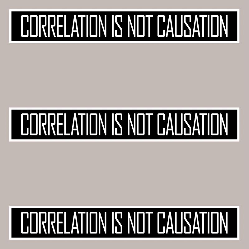 La corrélation n’est pas la causalité : la science des nerds