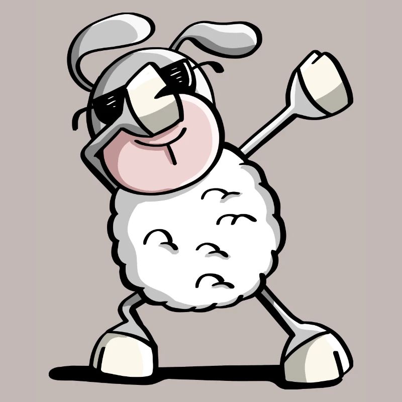 Funny Dab Dance Sheep - Dabbing Sheep - Sheep