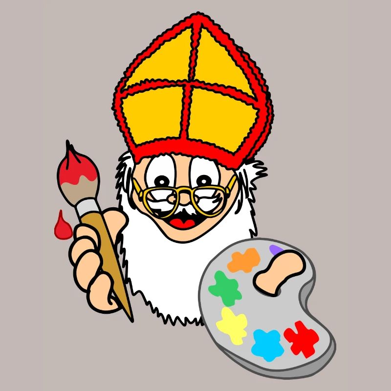 Sinterklaas paint