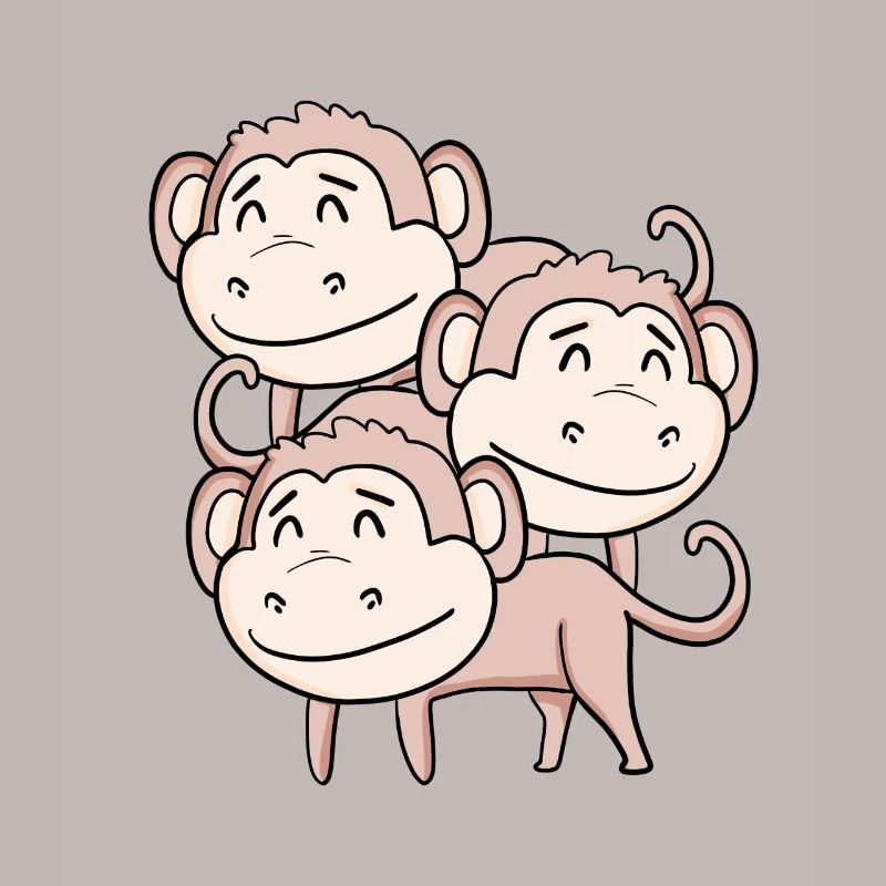 Cute Monkeys - Monkey