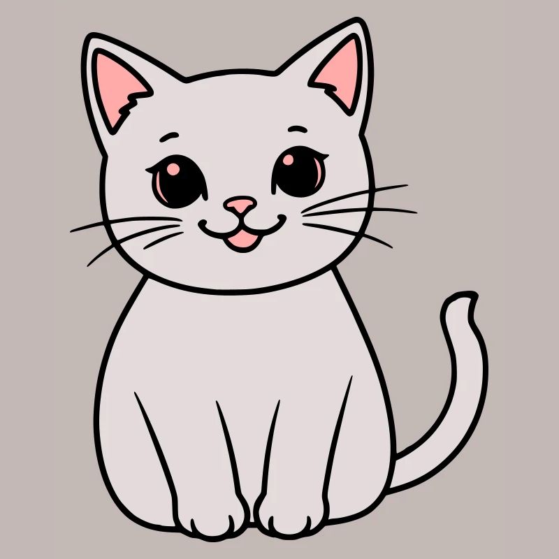 chaton gris