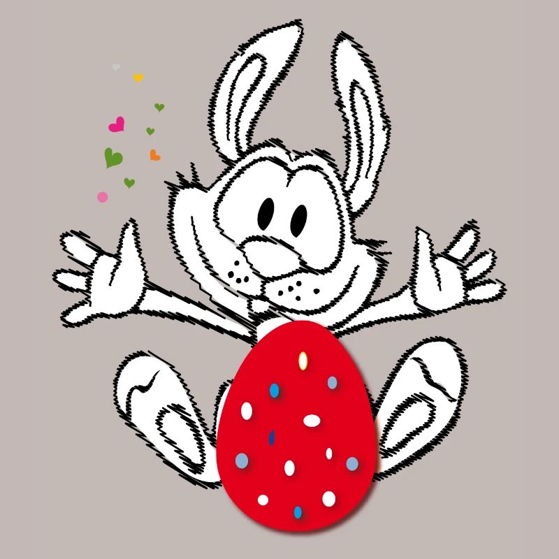 Easter Bunny with Easter Egg