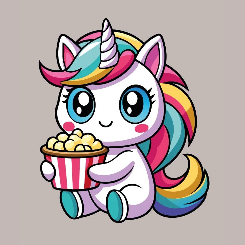 Popcorn Einhorn