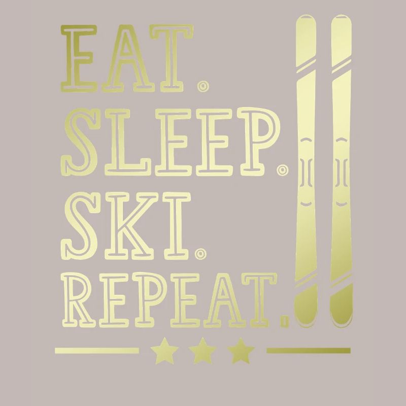 Manger dormir Ski Répéter