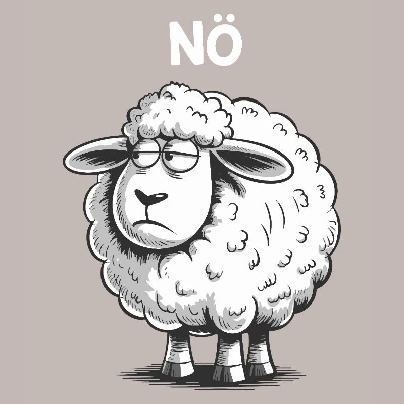 Basse-Autriche – Grumpy Sheep Humour Design