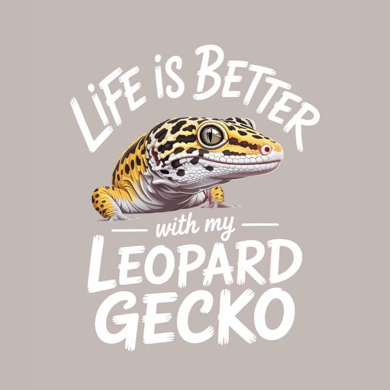 Life is Better with Leopard Gecko Tee