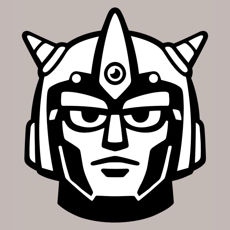 Doomforge Robot Face Helmet