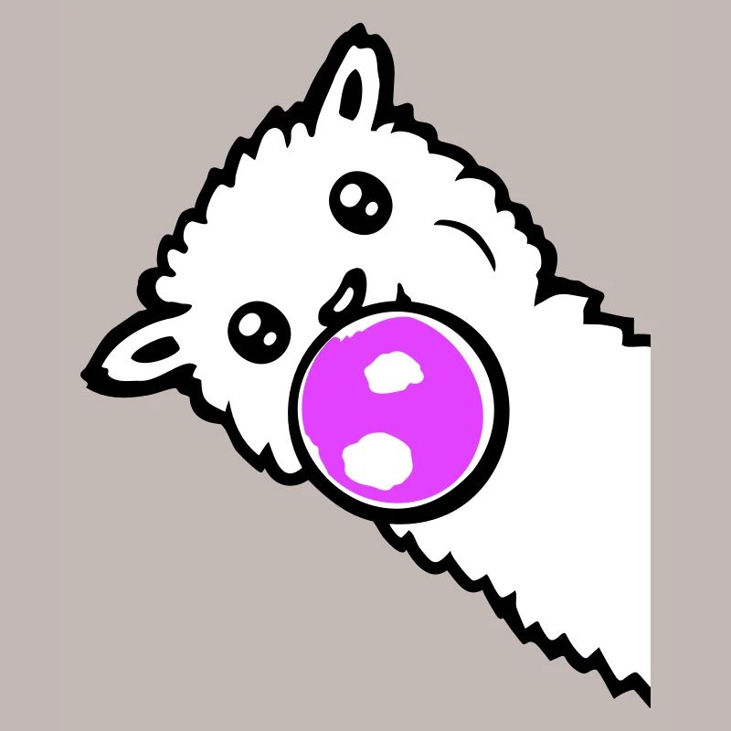 Lama Bubbles Side Side Côté Cool Mignon
