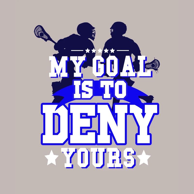 Mon objectif est de refuser votre conception de lacrosse