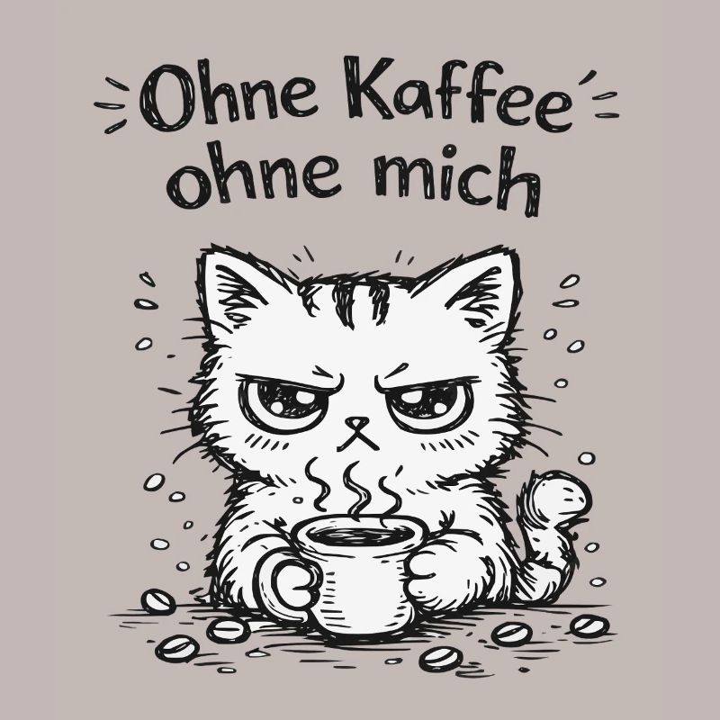 Cat Coffee Grimace