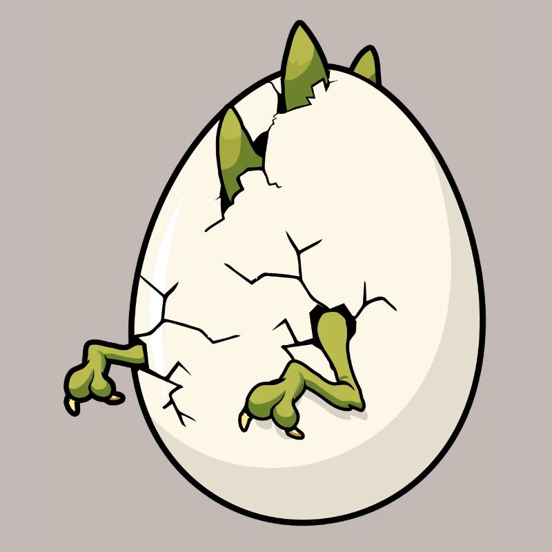 Cracked Egg Bloom Easter