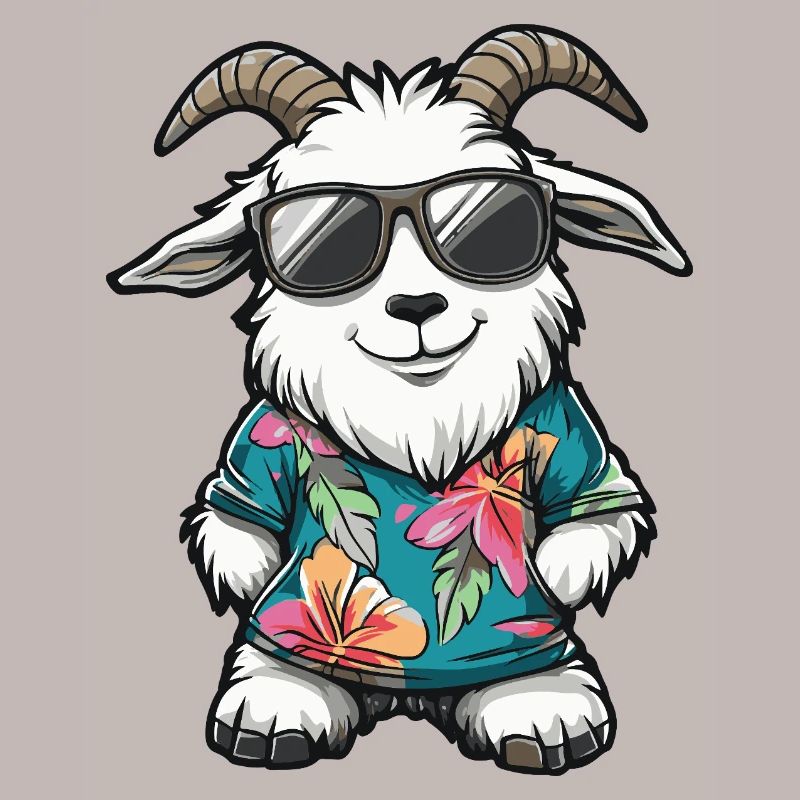 Mountain Goat Comic Vacation