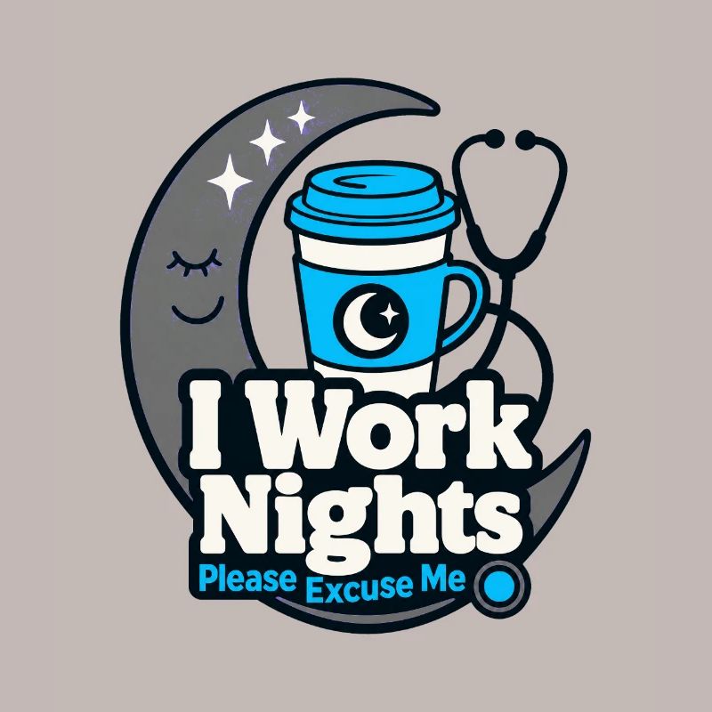 Night Shift Nurse I Work Nights Please Excuse Me