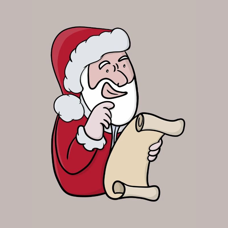 Die Liste der ungezogenen oder netten Hüter des Weihnachtsmanns