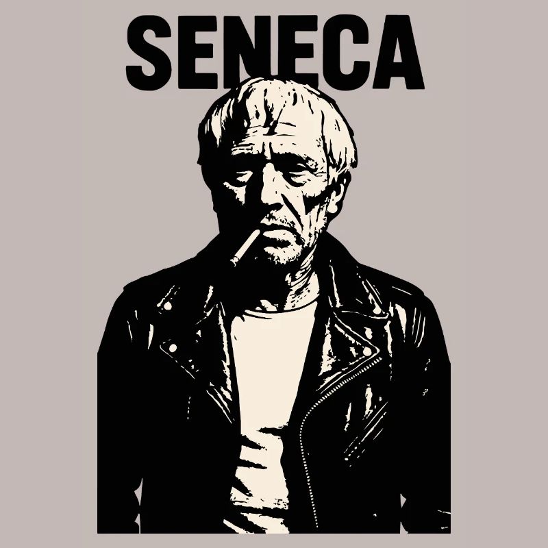 Seneca Stoic Philosopher Rebel Portrait