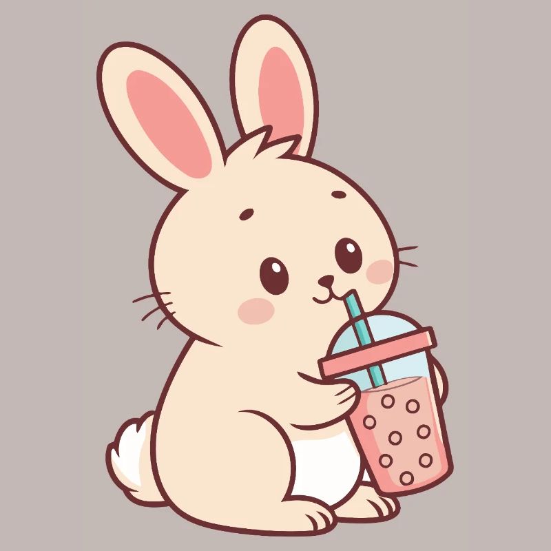 Lapin Bubble Tea Pastel