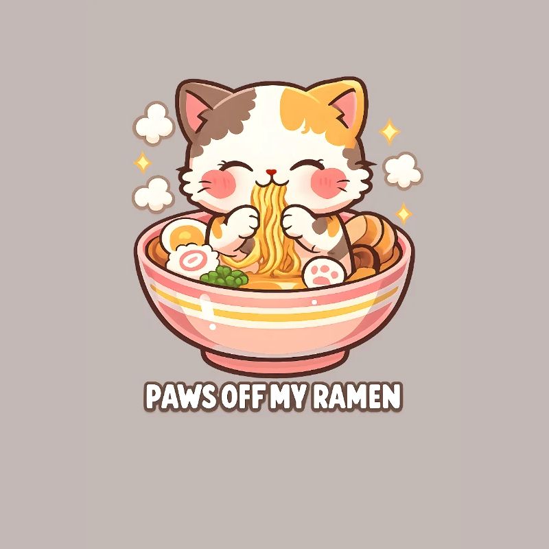 Ramen Chat Pattes Éloignées