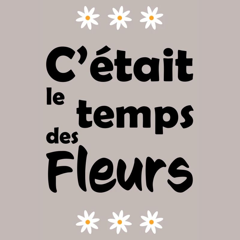 It was flower time