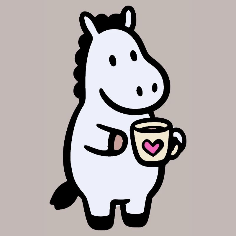 HerzHippo Kaffee Begleiter